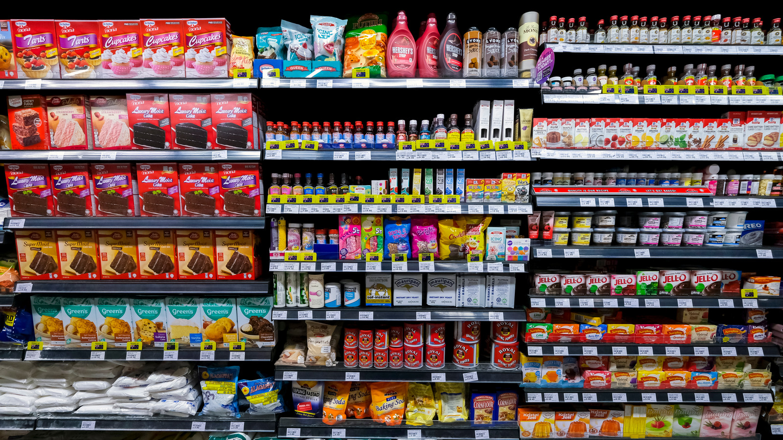 Bánh kẹo và sữa trong đời sống hiện đại