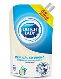 Sữa đặc Dutch Lady dạng túi có nút vặn tiện lợi